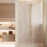 Душевая дверь Экстенза (Extenza) VDP-4EX1011CLG, 1000/1100, брашированное золото, стекло прозрачное