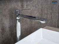 Смеситель высокий для раковины Gid Niagara L057-CH-D L057CHD хром