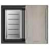 Мойка LUMI-MULTI SINK 55 UNI, IT-GRANIT, LU-MULTI 55-BLM, черный, 550х450, Paulmark