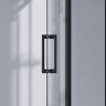 Душевая дверь Como-N VDS-4CN130CLB, 1300, черный, стекло прозрачное