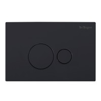 Кнопка смыва BelBagno BB084NERO, чёрная матовая