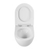 Унитаз подвесной безободковый с сиденьем и смывом TORNADO BelBagno AMANDA-TOR BB051CH-TOR-FC/SC