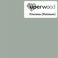Раковина для ванной 80 см, Uperwood Classic Quartz, кварцевая, серая матовая, платина