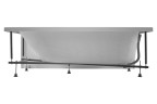 Акриловая ванна с каркасом Uperwood Next 175x80 см, белая