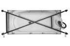 Акриловая ванна с каркасом Uperwood Next 175x80 см, белая
