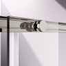 Душевой уголок Слим-Н (Slim-N) VSR-4SN8012CLBN, 1200*800, брашированный никель, стекло прозрачное