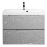База под раковину подвесная BelBagno VITTORIA-800-2C-SO-TB-P Toros Bianco