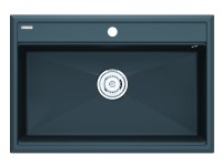 Мойка STEPIA 80, IT-GRANIT, PM117551-AN, антрацит, 750х510, Paulmark