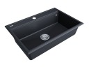 Мойка STEPIA 80, IT-GRANIT, PM117551-AN, антрацит, 750х510, Paulmark