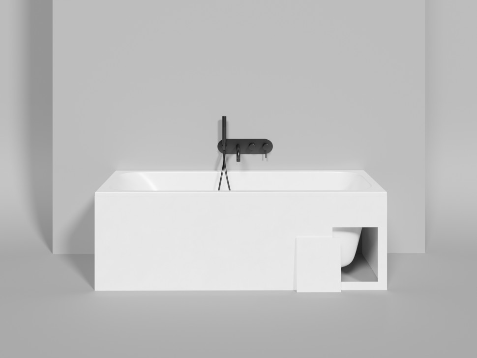 Ванна встраиваемая ORLANDA KIT 160x70 S-Sense Матовое
