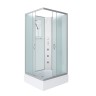 Душевая кабина Niagara Classic NG-33974-14QBKG (90х70х200) средний поддон(26см),стекло матовое,4 места