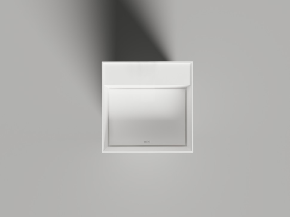 Раковина напольная ARMONIA SQUARE TOP 01  без отверстия под смеситель 450х450х900 S-Stone Матовое