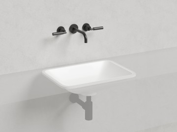 Раковина встраиваемая MAREA 06 покраска по RAL полностью 550х400х134 S-Stone Матовое