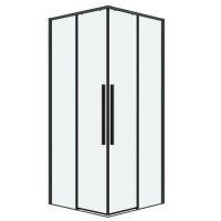 Душевое ограждение Grossman Galaxy 1/2.K33.01.70.42.00-1/2.K33.01.70.42.00 (70х70х195) раздвижная,графит сатин,стекло прозрачное,2 места