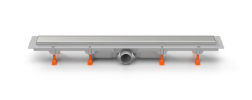 Душевой желоб MILLEAU Multi*2 в 1 M550MB с комбинированным затвором и чёрной двухсторонней решеткой