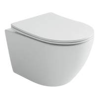 Подвесной унитаз CERAMICANOVA Uno смыв Торнадо 490x360x360 белый