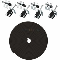 Набор для монтажа моек, зажимы и и скотч