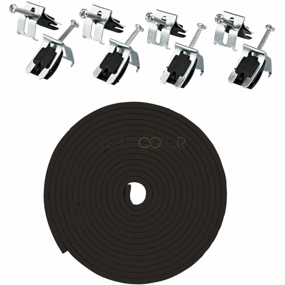 Набор для монтажа моек, зажимы и и скотч