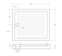 Акриловый поддон BelBagno TRAY-BB-AH-120/100-15-W