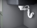 Мойка LUMI-MULTI SINK 55 UNI, IT-GRANIT, LU-MULTI 55-GRM, серый металлик, 550х450, Paulmark
