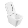 Унитаз подвесной безободковый с сиденьем BelBagno ARDENTE-R BB520CHR/SC