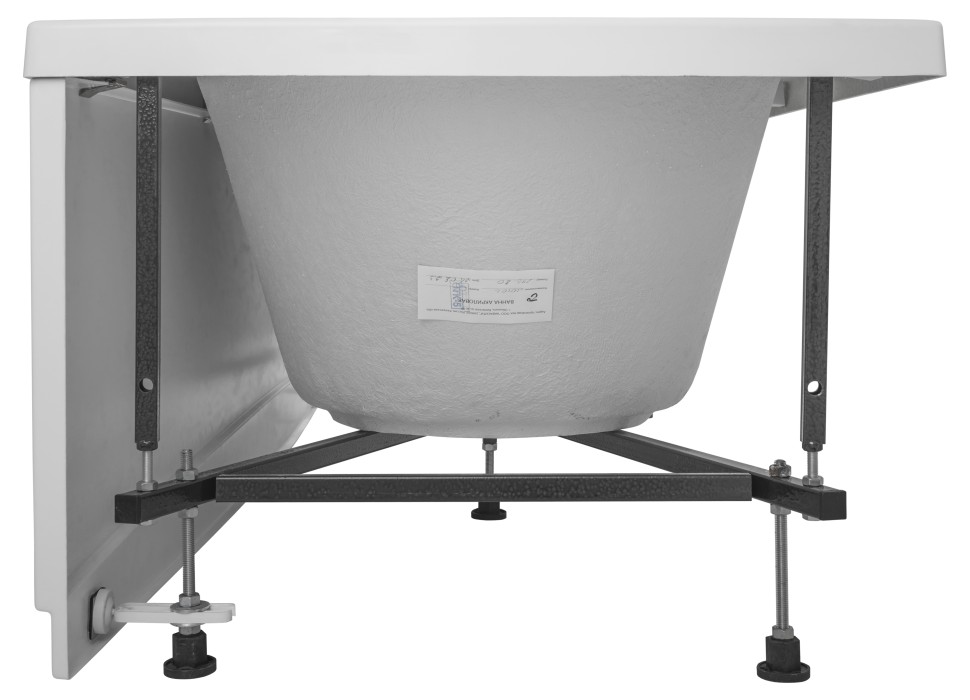 Акриловая ванна с каркасом Uperwood Next 180x80 см, белая