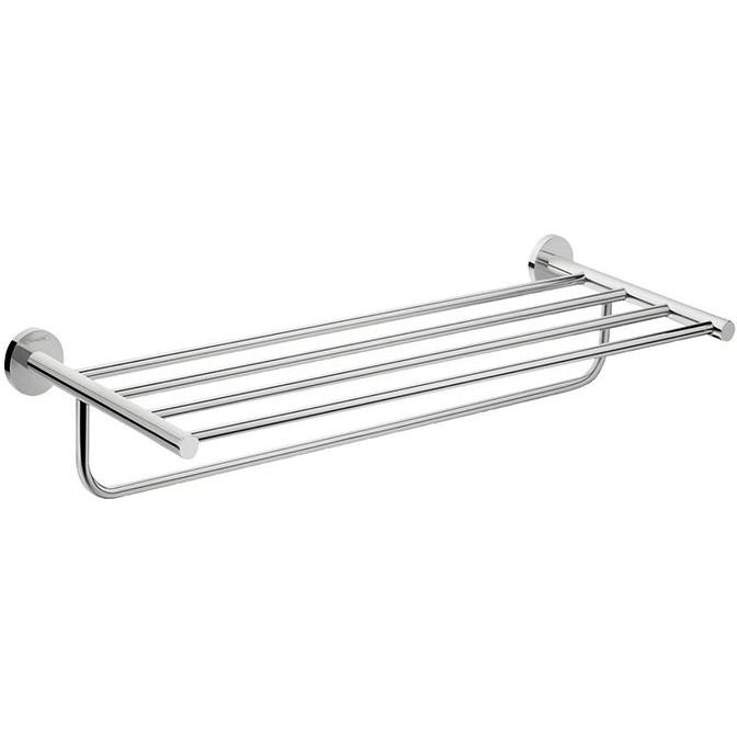 Вешалка Hansgrohe Logis Universal подвесная с держателем для полотенец, хром, 41720000