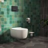 Инсталляция BERGES для скрытого монтажа унитаза NOVUM кнопка S5 Soft Touch, черная