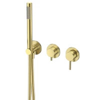 Смеситель для ванны с душем AQUAme Siena встраиваемый AQM8805BG