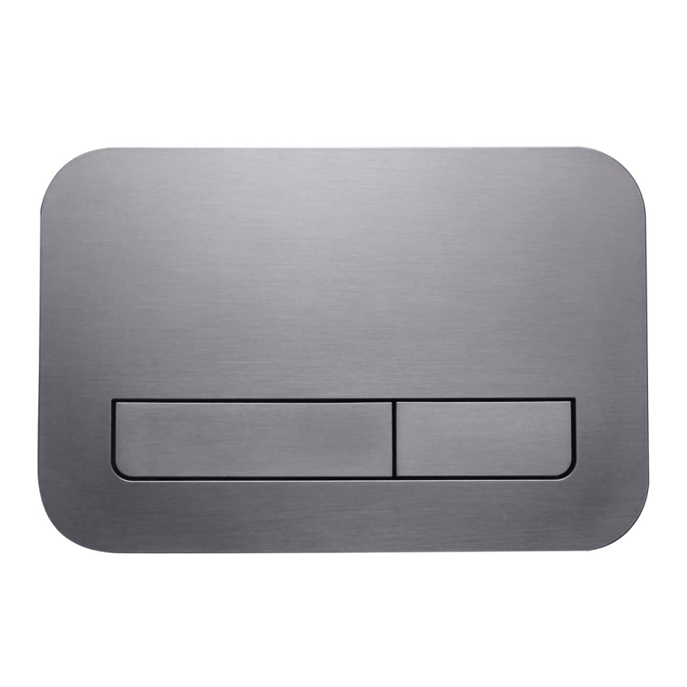 Кнопка смыва Vincea VFP-201GM, цвет вороненая сталь