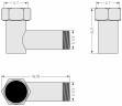 Уголок переходной (G 1" НГ х G 3/4" НР)