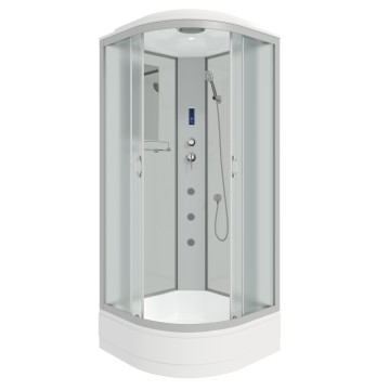 Душевая кабина Niagara Classic NG-3302-14F (100х100х215) средний поддон(26см),стекло матовое,4 места