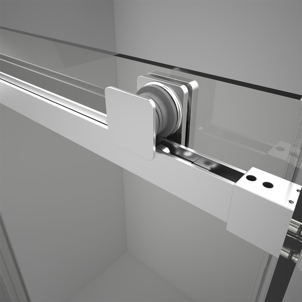 Душевой угол Veconi Rovigo RV-075, 1700х900х2000 хром, стекло прозрачное