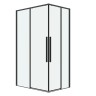 Душевое ограждение Grossman Galaxy 1/2.K33.01.80.42.00-1/2.K33.01.70.42.00 (80х70х195) раздвижная,графит сатин,стекло прозрачное,2 места