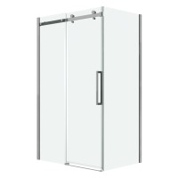 Душевое ограждение Grossman Classic 100.K33.04.100.10.00-200.K33.04.90.10.00 (100х90х195) раздвижная,хром,стекло прозрачное,2 места