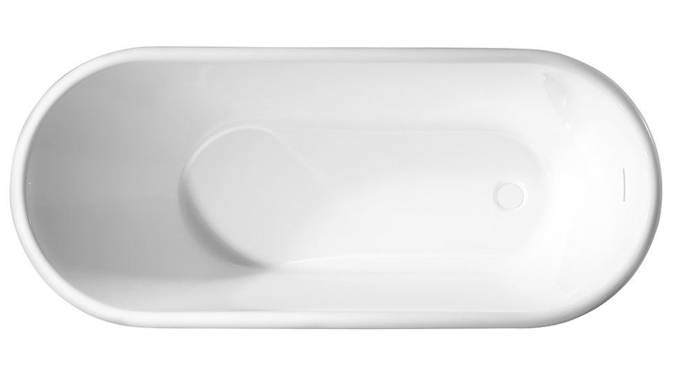 Акриловая ванна ABBER AB9272-1.6 белая