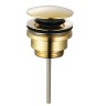 AQM7003GG Донный клапан, Glossy gold
