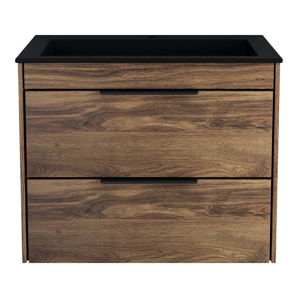 База под раковину Vincea  Chiara 2D 600 подвесная, 2 выкатных ящика soft-close, C.Oak