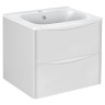 База под раковину Paola 600 подвесная, 2 выкатных ящика soft close, G.White