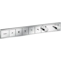Смеситель для душа Hansgrohe RainSelect хром, белый (15384700)