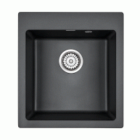 Мойка KANTE 45, IT-GRANIT, PM104651-AN, антрацит, 460х510 мм, Paulmark