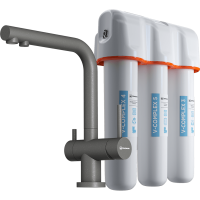 Комплект смеситель+фильтр Omoikiri Nagano-PL-P + Pure drop Lite