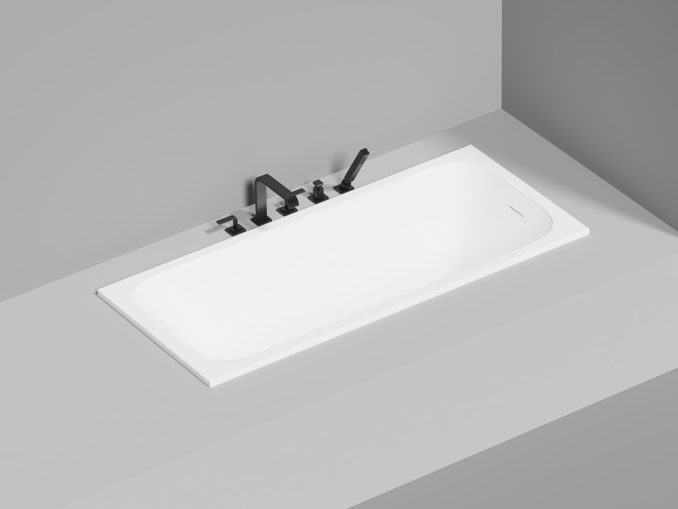Ванна встраиваемая ORLANDA KIT 160x70 покраска по RAL полностью S-Sense Глянцевое