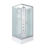 Душевая кабина Niagara Classic NG-33974-14QBKTG (90х70х210) средний поддон(26см),стекло матовое,4 места