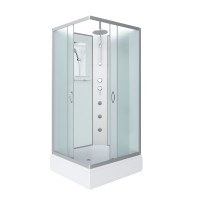 Душевая кабина Niagara Classic NG-33974-14QBKTG (90х70х210) средний поддон(26см),стекло матовое,4 места