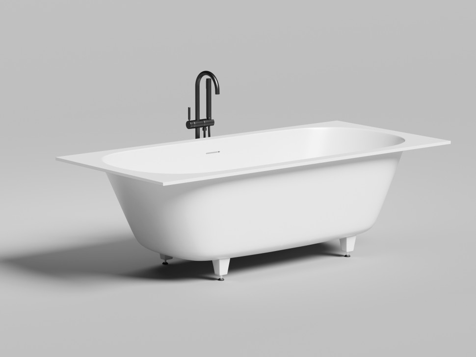 Ванна встраиваемая ORNELLA AXIS KIT 190x90 покраска по RAL полностью S-Sense Матовое