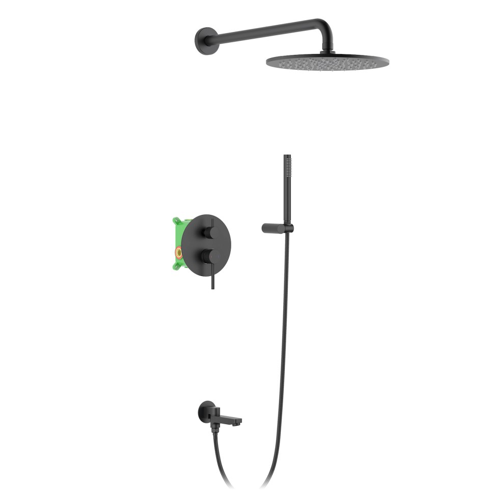 Душевая система встроенная Timo Saona SX-2379/03SM черный