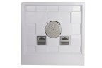 Душевая кабина Grossman Style GR161 (90x90x215) дверь распашная,5 мест