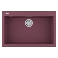 Мойка DECORATION 76, ACRYSTONE, PM937650-ME, MERLOT, 760х500 мм, Paulmark