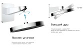 Верхний душ Inspire VSHD-3I3CCH, хром